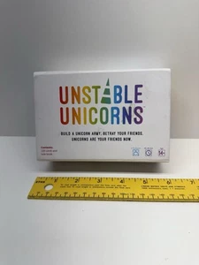 Unstable Unicorns Card Game Base Game FACTORY SEALED 2-8 Players; 14 & Up - Picture 1 of 2