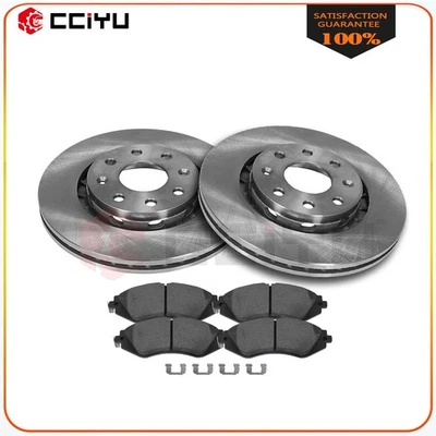 For 04-06 Chevrolet Optra 09 Suzuki Swift+ Front Brake Rotors + Ceramic Pads Foto 1 de 4