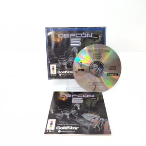Defcon 5 3DO gioco RARO Big Box Complete with Manual - Tested - Foto 1 di 9