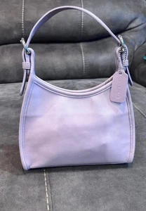 Rare Vintage Coach Mini Soho Lilac Purple Leather Shoulder Bag Y2K - Picture 1 of 10
