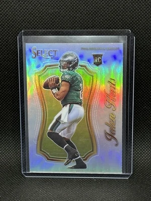 🔥2020 JALEN HURTS Panini Select- Select Certified Rookie Silver Prizm🔥 - Image 1 of 2
