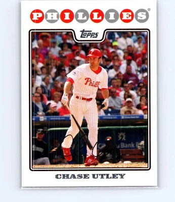 2008 Topps Chase Utley #460 - Image 1 of 3