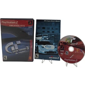 Gran Turismo 3 A-spec Greatest Hit Sony PlayStation 2 2006 komplett getestet - Bild 1 von 7