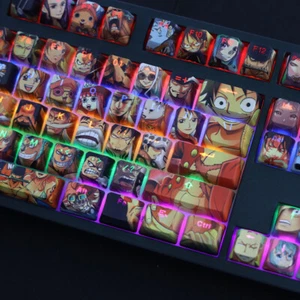 Anime ONE PIECE Character Theme Keycap Light transmission For CHERRY MX Keyboard - Picture 1 of 6