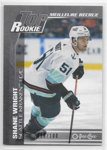 22/23 O-PEE-CHEE TOP ROOKIE BOUNTY BLACK PARALLEL #BASW Shane Wright #16/100 - Picture 1 of 2