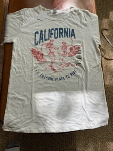 T-Shirt California ""The Awesome Place To Ride"" Größe Damen - XL - Bild 1 von 4
