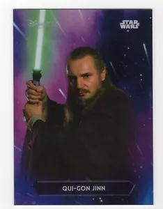 QUI-GON JINN 2023 Kakawow Phantom Disney 100 Star Wars Nebula #178/666 Mint - Picture 1 of 2