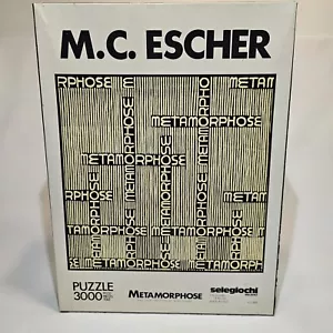 ULTRA SELTEN-Selegiochi 3000-teiliges Puzzle: METAMORPHOSE - M.C. Escher - Bild 1 von 5