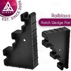 Railblaza Hatch Wedge - Pair 4 Different Height Hold Gaps 1/ 2/ 3 & 5" Black