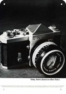 Nikon serie F 1966 cámara de 35 mm ***** réplica decorativa letrero metálico ***** - Imagen 1 de 1