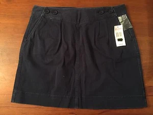 Vineyard Vines Blue Skirt Fleet Pleat Size 8 NWT - Imagen 1 de 8
