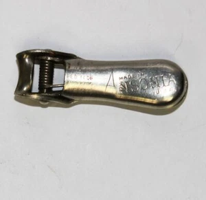 Vintage Antique Ansonia Finger Nail Clipper Pequeña pieza publicitaria antigua - Imagen 1 de 6