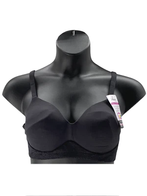 Sujetador Playtex Ultra Soft Comfort sin aros negro Foto 1 de 3