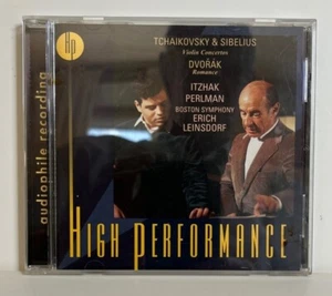 CD! - HIGH PERFORMANCE - Tchaikovsky & Sibelius + Dvorak - Itzhak Perlman - Picture 1 of 2