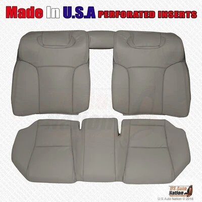 2008 2009 FITS Lexus GS350 GS450H GS460 Rear Bench Bottom-Top Leather Cover Gray - Image 1 of 4