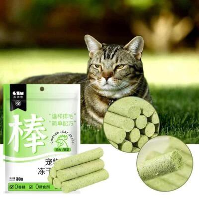 Cat Grass Teething Stick,Cat Grass Teething Stick Cuddles Teeth and Cl Meo D3P7 - Image 1 of 4