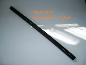 Silicone Intercooler Coupler Hose Straight Tubes ID 1"(25mm) 1 Meter Long Pipe - Bild 1 von 5