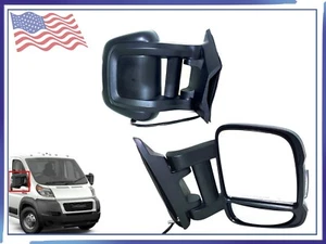 For 2017-2022 Ram Promaster Right Front Door Side Rear View Mirror Long Arm - Picture 1 of 8