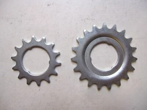 Vintage 3-speed Sturmey-Archer 14T and 19T Cogs 1/8" Chain Schwinn Raleigh Gear - Picture 1 of 2