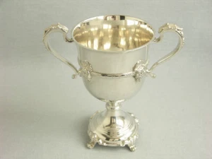 KLEINER POKAL MASSIV STERLINGSILBER BIRMINGHAM 1932 - Bild 1 von 8