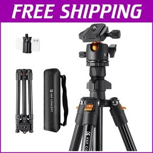 Portable 4-Section DSLR Tripod with 360° Panning Head - Perfect for Outdoor Use - Picture 1 of 8