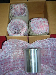Mahle 68mm Bore Liner Set 4. Possible Yamaha FZ750? New , - Picture 1 of 5