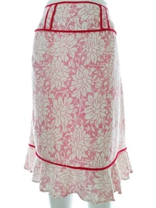 Vero moda T. 40 Rojo Midi Falda línea A Viscosa - Imagen 1 de 5