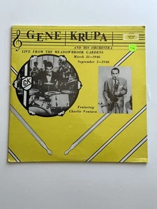 Gene Krupa: Live From The Meadowbrook Gardens - Record - New Sealed - Picture 1 of 4