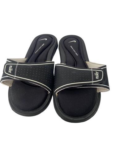 Sandali donna Nike neri comodi plantare slides slip on taglia 8 W