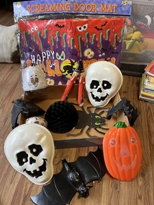 Halloween Decorations Lot, Vintage 1990s - Picture 1 of 5
