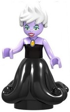 Ursula Disney Princess The Little Mermaid Custom Lego Mini Figure Sea Witch Toy