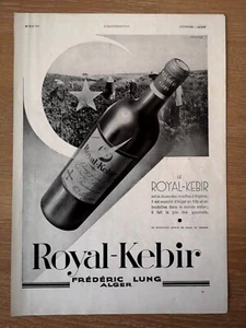 Royal Kebir (Wine) Alger 1931 French colonies - Algeria - Vintage French ad 2925 - Picture 1 of 1