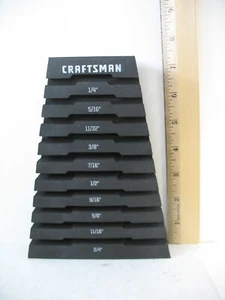 Empty Craftsman 10 pc Standard Tool Storage Rack (9)46820 - Brand New *NO TOOLS* - Bild 1 von 12