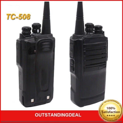 TC-508 5W 10KM 400MHz-470MHz UHF Radio Walkie Talkie Handheld Transceiver os67 - Image 1 of 4