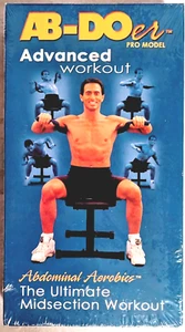 AB-DOer Advance Workout: Abdominal Aerobics (VHS, 2000)(Fitness) NEW & SEALED! - Picture 1 of 6
