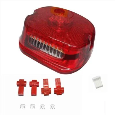 Luz trasera LED roja para Harley Davidson Softail estándar personalizada Deuce FXSTC Foto 1 de 4