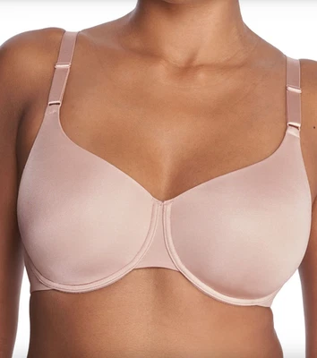 Natori 38D Liquid Full Fit Contour Underwire T-Shirt Bra NWOT 731325 Rose Beige - Image 1 of 4