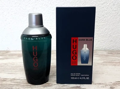 Hugo Dark Blue EDT 125ml. Discontinued vintage original formula 1999. - Immagine 1 di 4