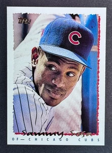 1995 Topps Sammy Sosa #11-- just out of the factory sealed case/box - Picture 1 of 2