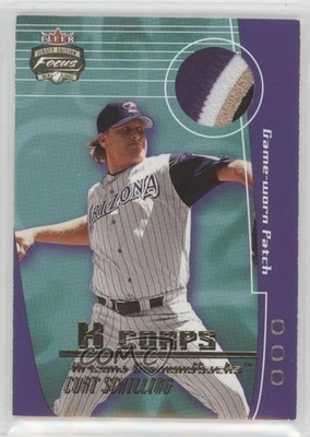 Parche Fleer Focus Jersey Edition K Corps 2002/parche 100 Curt Schilling Foto 1 de 2