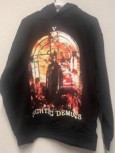 Juice Wrld x Vlone Demon Sweatshirt Size Large Brand New - Picture 1 of 5