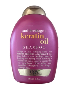 New Ogx anti-breakage+keratin oil shampoo 13 fl. Oz. - Picture 1 of 3