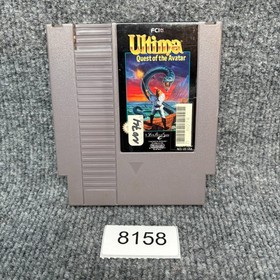 Ultima Quest of the Avatar NES Cartridge Only VGC Tested Works Nintendo 