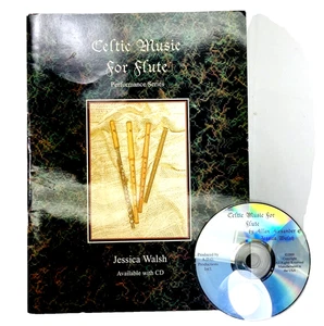Celtic Music for Flute Jessica Walsh Book and CD Sheet Music Performance Series - Picture 1 of 24