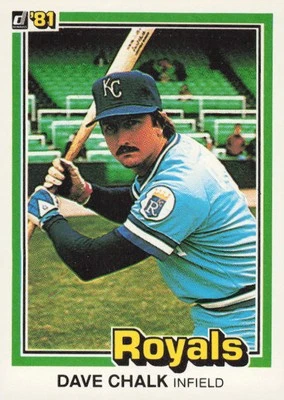 1981 Donruss #101 Dave Chalk - Image 1 of 2