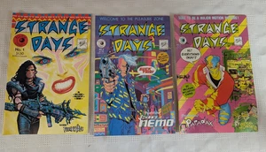 STRANGE DAYS #1-3 Eclipse Comics 1984-85 FN-VF+ Complete Run - Picture 1 of 2