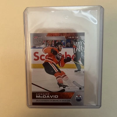 2019 -20 Topps Now Stickers Connor McDavid # 21 - Image 1 of 2