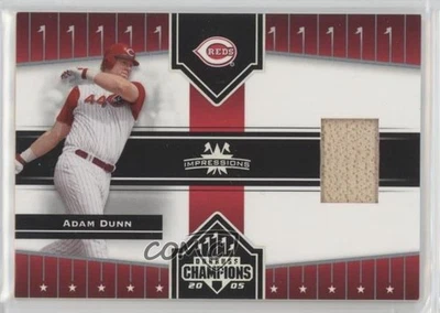 2005 Donruss Champions Impressions Materials Adam Dunn #175 - Image 1 of 2