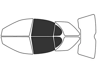 Kit de tinte de ventana de vinilo para Saturn serie S 1996-2001 (vagón) Foto 1 de 4