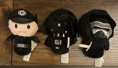 Star Wars Hallmark Itty Bittys Vader, General Hux y Kylo REN Lote de 3 Foto 1 de 2